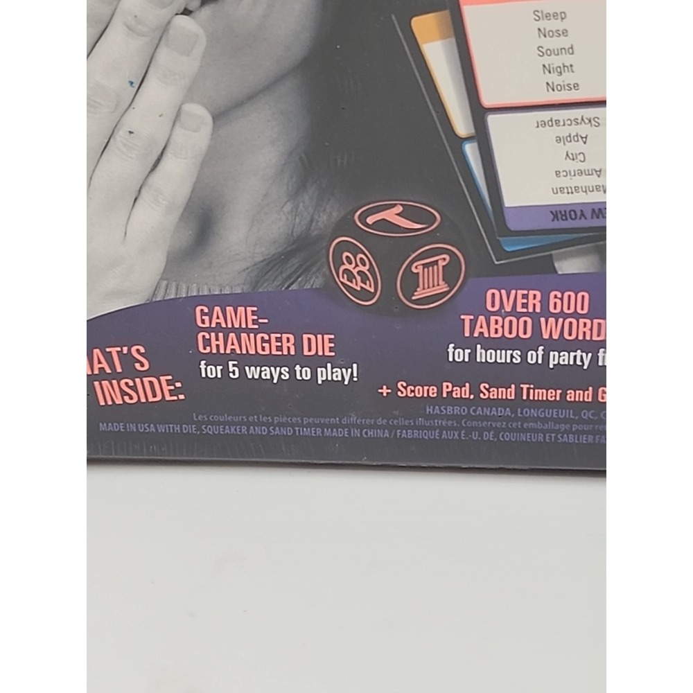 TABOO - The game of unspeakable fun! Hasbro Gaming 2013 -New Sealed Board Game - Picture 7 of 10